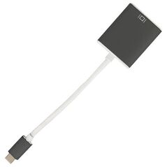 Προσαρμογέας USB QOLTEC USB-C - HDMI Μαύρο (50427)