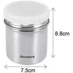 Klausberg ΔΟΧΕΙΟ SHAKER ΓΙΑ ΠΑΣΠΑΛΙΣΜΑ ΖΑΧΑΡΗΣ 260ML KLAUSBERG KB-7645