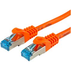 LOGON TCR55SS005O καλώδιο δικτύου Πορτοκαλί 0,5 m Cat5e SF/UTP (S-FTP)
