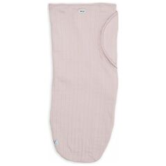 Lodger Bundler Solid βαμβακερό βρεφικό σπάργανο Powder BN 023