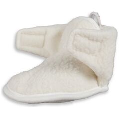 Νέο! Lodger Slipper Teddy παντόφλες Cloud Dancer 6-12m SLT 101_6-12