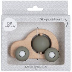Νέο! Μόνο ξύλινο αυτοκινητάκι για μωρά 0+ Urban green BO-860.853.125.50