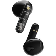 Ακουστικά Streetz Ausinės į ausis STREETZ, διαφανή, μαύρα / T150-BLK / 6612030