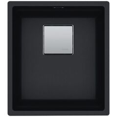 Νεροχύτης Franke Γρανιτένιος νεροχύτης Franke Kubus 2, KNG 110-37, Μαύρο ματ