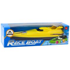 Κίτρινο Μηχανοκίνητο Σκάφος Ιστιοπλοϊκό με Μπαταρία