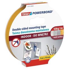 Tesa Διαφανής ταινία στερέωσης εσωτερικού χώρου 5m x 19mm (H5574104)