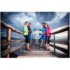 LEKI ΜΠΑΣΤΟΥΝΙΑ Nordic Walking Flash Carbon πράσινο 130