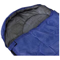Aptel Υπνόσακος Τουριστικός Τύπου Μούμια 200x70cm + θήκη μπλε BQ26C