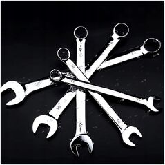 ExtraLink | Σετ κλειδιών ανοιχτού τύπου | 10 τεμ. κλειδιά ανοιχτού τύπου θήκη 8-24 mm