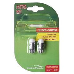 ΛΑΜΠΤΗΡΕΣ LED T10 ΛΕΥΚΟ 2ΤΜΧ