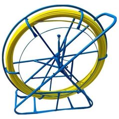 Πιλότος από υαλοβάμβακα FRP για τράβηγμα καλωδίων O3,8mm, 75m, χωρίς τροχούς Q-LANTEC