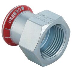 Geberit Σύνδεσμος μετάβασης Mapress C-Stahl GW 35mm x 3/4" (21810)