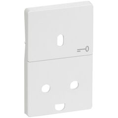 Κάλυμμα για πρίζα κλειδιού 1,5 μονάδας, λευκό από Lauritz Knudsen LAURITZ KNUDSEN FUGA®.