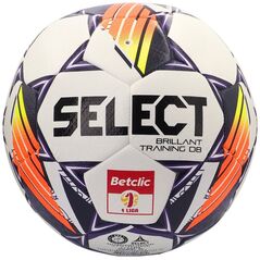 Μπάλα ποδοσφαίρου Select Brillant Training DB Betclic 1 Liga v24 λευκό-πορτοκαλί-μωβ 18763 4