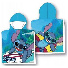 Πετσέτα πόντσο Disney Stitch Surf από βαμβάκι