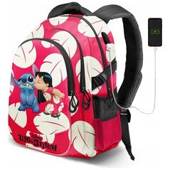 Karactermania Disney Stitch Kiss adaptable backpack 44cm