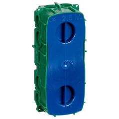 Lauritz Knudsen LAURITZ KNUDSEN Opus® 66 εντοιχιζόμενο κουτί 2,5 μονάδες, πράσινο.