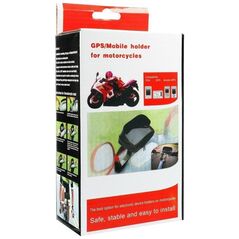 OEM Κλειδαριά μοτοσικλέτας αδιάβροχη με σκίαστρο ( 6,4" - 8" ) μαύρο