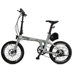 Ηλεκτρικό ποδήλατο Beaster El. ποδήλατο με ανθρακονημάτινο πλαίσιο, BS126S, ασημί, 250 W