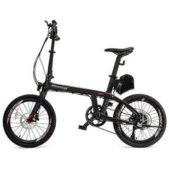 Ηλεκτρικό ποδήλατο Beaster El. ποδήλατο με ανθρακονημάτινο πλαίσιο, BS125B, μαύρο, 250W