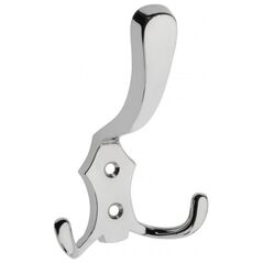 GTV Χυτοσίδηρος κρεμάστρα καπέλου χρώμιο (V-WZA0K2401M)