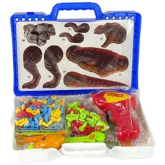 Lean Cars 3D DIY Κατασκευαστικά Τουβλάκια Δεινόσαυροι