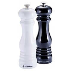 Σετ Μύλοι Αλατιού και Πιπεριού Le Creuset 21cm Μαύρο&Άσπρο 0630870145848