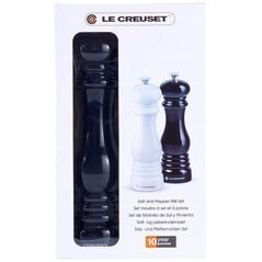 Σετ Μύλοι Αλατιού και Πιπεριού Le Creuset 21cm Μαύρο&Άσπρο 0630870145848