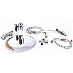 Ακουστικό ντους Invena INVENA DESZCZOWNIA ROTONDA KWADRATOWA BIALA - AU-27-K02