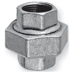 Odlewnia Zawiercie Σύνδεσμος διπλής σύνδεσης ευθύς κωνικός 1'' με παξιμάδι (5907791615299)