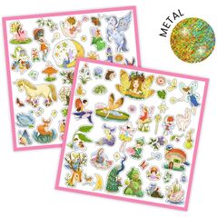 Djeco Μεταλλικά Αυτοκόλλητα Φαντασία Djeco