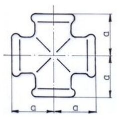 Odlewnia Zawiercie Τετράγωνος γαλβανισμένος 3/4" (34)