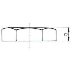 Odlewnia Zawiercie Αντικρυστό παξιμάδι γαλβανισμένο P4 3/2" (5907791614278)