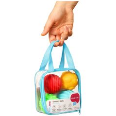 BabyOno 1529 ΑΙΣΘΗΤΗΡΙΑΚΕΣ ΜΠΑΛΕΣ ΣΕΤ 4ΤΜΧ