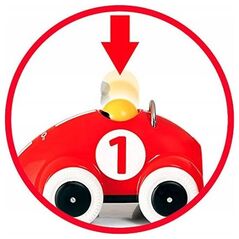 Brio BRIO 30226 Πιέστε & Πηγαίνετε Αγωνιστικό Αυτοκίνητο