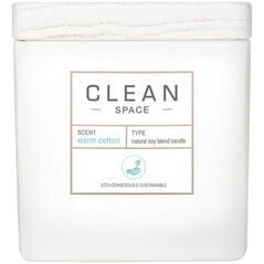 Clean Clean, Space Warm Cotton, Αρωματικό Κερί, 227 g