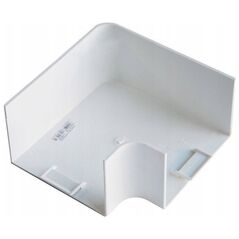 STASIŃSKI Εξοπλισμός για ηλεκτρολογικές λωρίδες, γωνιακός σύνδεσμος ΛΕΥΚΟ LK 40x25 (1τμχ.)