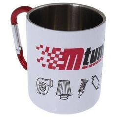 MTuning Μεταλλική κούπα 300ml Λευκή MTuning