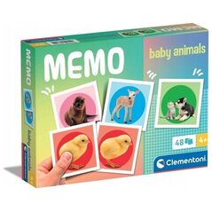 Clementoni BABY ANIMALS MEMO GAME 18315 CLM PUD