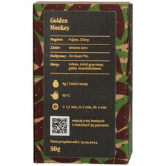 Alkotest Teasome - Golden Monkey - Χαλαρό τσάι 50γρ 14080330 5905386730068