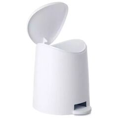 Κάδος μπάνιου με πεντάλ 3L Standard white 8411801222911