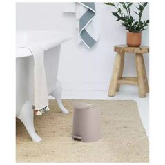 Κάδος Μπάνιου με Πεντάλ 3L Standard Καφέ 1522475