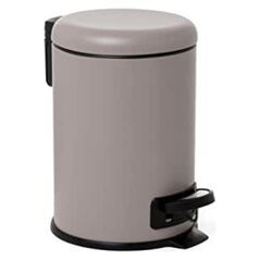 Κάδος με πεντάλ 3L Nordic από ανοξείδωτο ατσάλι/καφέ 8411801235331