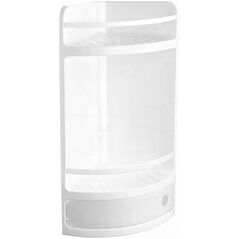 Γωνιακό ράφι με συρτάρι λευκό 154432001