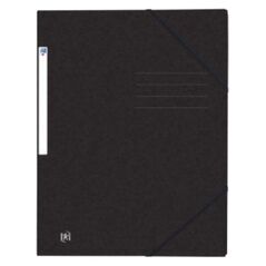 Φάκελος Oxford Oxford 400116306, Φάκελος με κλείσιμο, A4, Χαρτόνι, Μαύρο, 200 φύλλα, 390 g/m²