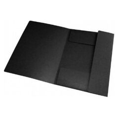 Φάκελος Oxford Oxford 400116306, Φάκελος με κλείσιμο, A4, Χαρτόνι, Μαύρο, 200 φύλλα, 390 g/m²