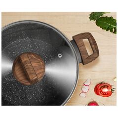 Σετ μαγειρικών σκευών 7 τεμαχίων με βαθύ τηγάνι MGK 24