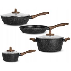 Σετ μαγειρικών σκευών 7 τεμαχίων με βαθύ τηγάνι MGK 24