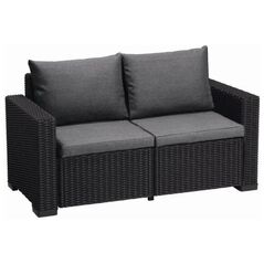 Καναπές κήπου δύο θέσεων California Sofa γκρι 8711245154459