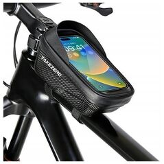 WildMan Θήκη/βάση ποδηλάτου TAKEZERO TZ06 τσάντα πλαισίου μαύρη/black